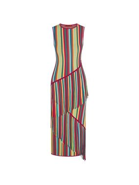 Simon Miller Spiral Knit Fringed Maxi Dress- size xs